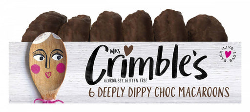 Mrs Crimbles Deeply Dippy Choc Macaroons 6 Pieces 240g