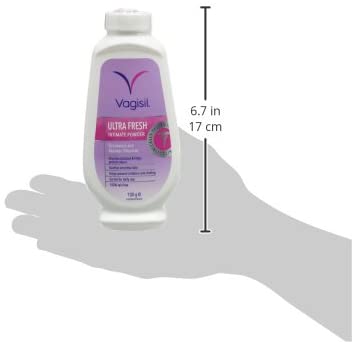 Vagisil UltraFresh Intimate Body Powder for Women, Talcum Free Powder 100g
