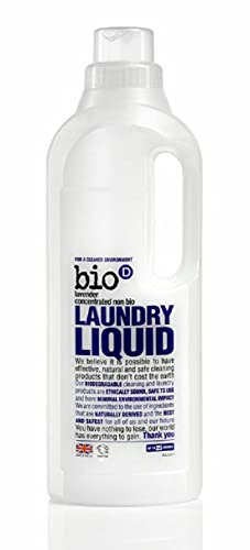 Bio-D Laundry Liquid Lavender Concentrated Non Bio 1 Litre