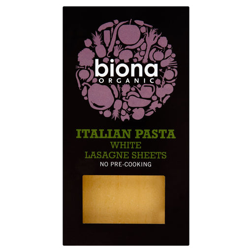 Biona Organic Italian Pasta White Lasagne Sheets 250g