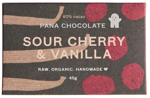 Pana Chocolate Sour Cherry & Vanilla 60% Cacao 45g