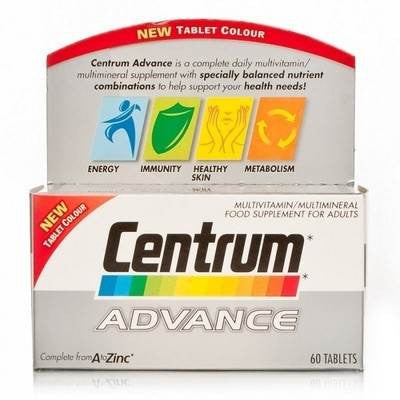 Centrum Advance 60 Multivitamin Tablets