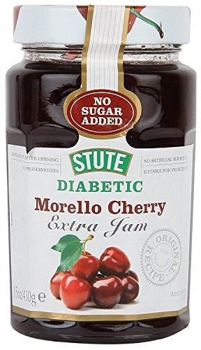 Stute Diabetic Morello Cherry Extra Jam 430g