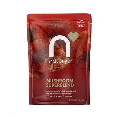 Naturya Organic Mushroom Superblend Power Powder 109 g