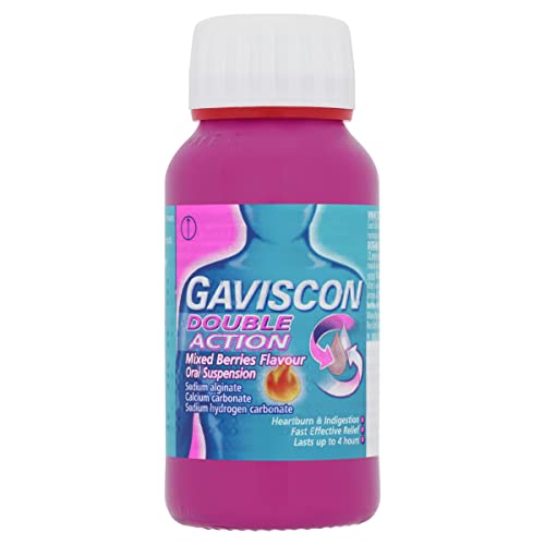 Reckitt Benckiser Healthcare (UK) Ltd Gaviscon Double Action Heartburn & Indigestion Liquid Mixed Berries Flavour