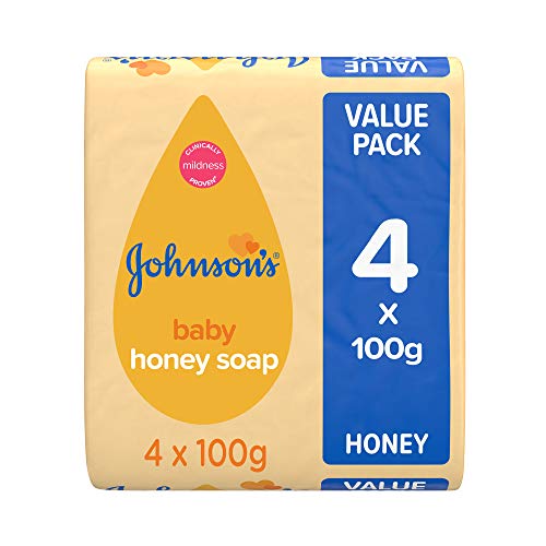 Johnsons Baby Soap With Honey 100g