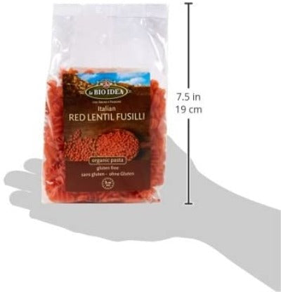 La Bio Idea Fusilli Red Lentil Organic Pasta 250g