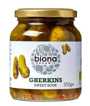 Biona Organic Gherkins Sweet Sour 350g