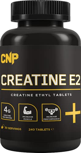 CNP Professional Pro Creatine Range 500g / 250g Creatine Monohydrate Powder E2 Ethyl Ester 240 Capsules (E2 240 Capsules)