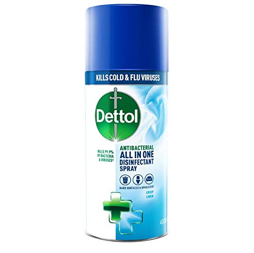 Dettol Antibacterial All-In-One All Purpose Disinfectant Spray Crisp Linen 400ml