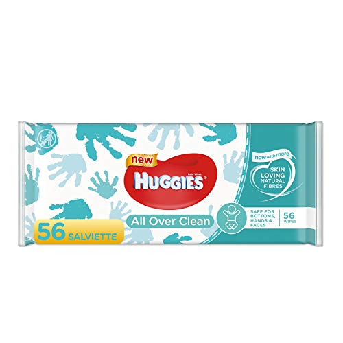 Huggies All Over Clean Baby Wet Wipes 56 Pieces,GroBe 1