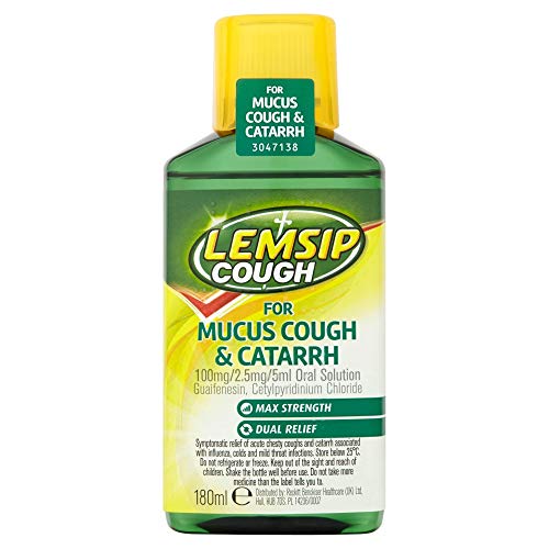 Lemsip Cough Syrup for Mucus 180ml