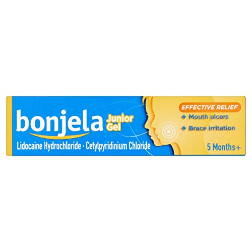 Bonjela Junior Gel for Mouth Ulcers and Brace Irritation 15g