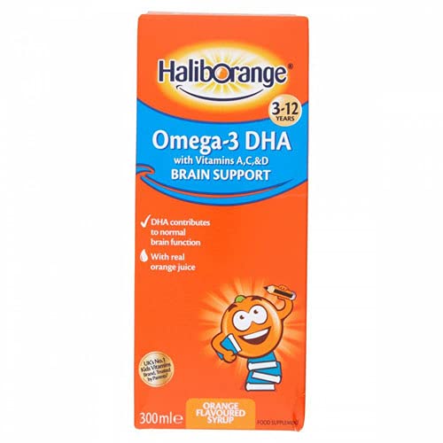 HALIBORANGE Omega-3 Orange Syrup