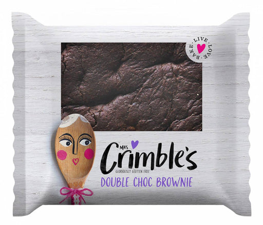 Mrs Crimbles Individual Double Choc Brownies 58g