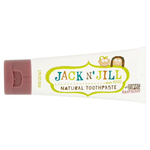 Jack n' Jill Natural Toothpaste with Certified Organic Raspberry 50g