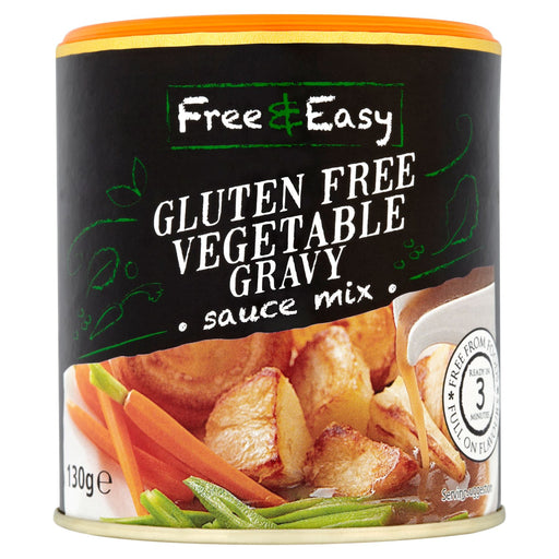 Free & Easy Gluten Free Vegetable Gravy Sauce Mix 130g