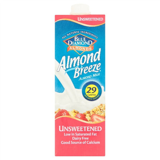 Blue Diamond Unsweetened Almond Breeze Milk Alternative 1L