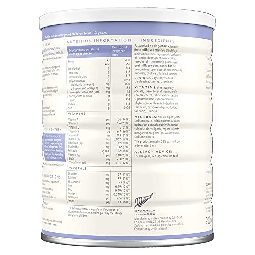 Nannycare Goats Milk Growing Up Powder with Vitamin D C & Calcium 900 g