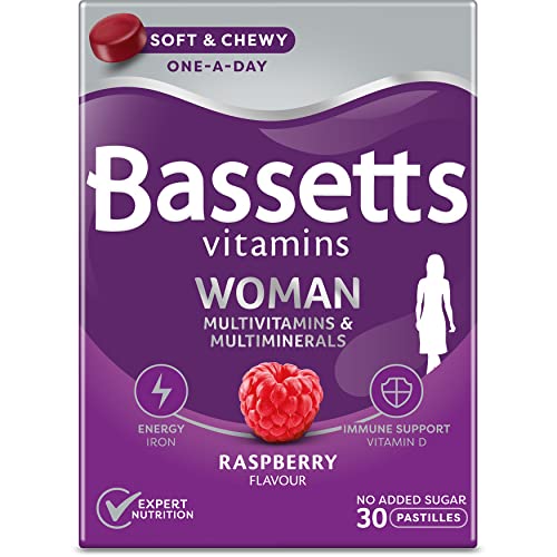 Bassett's Vitamins Woman Multi-Vitamins & Multi-Minerals Raspberry Flavour