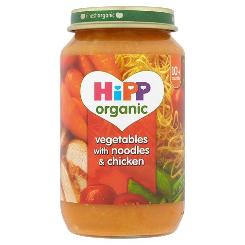 Organic Vegetables with Noodles & Chicken 190g 