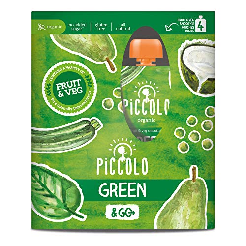 Piccolo Organic geen Fruit & Veg Smoothies 4 Months Plus 360g
