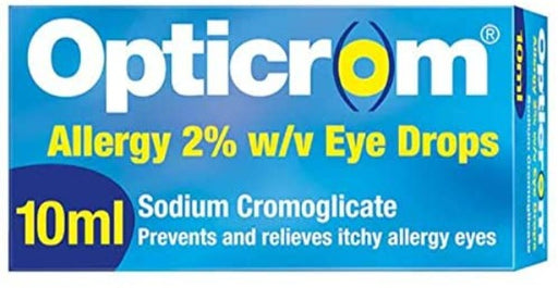 Opticrom Hayfever Eye Drops 10ml