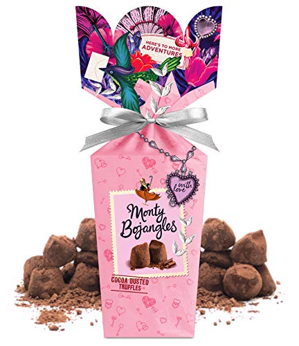 Monty Bojangles Choccy Scoffy Cocoa Dusted Truffles Bouquet Gift Box 110G
