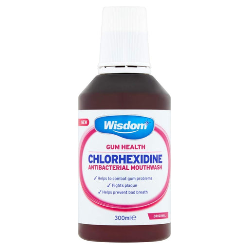 Wisdom Gum Health Chlorhexidine Anti-Bacterial Mouthwash Original