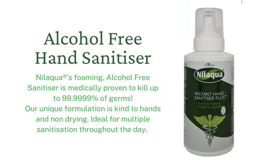 Nilaqua Alcohol Free Hand Sanitiser 500ml