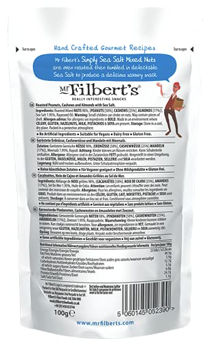 Mr Filberts Simply Sea Salt Mixed Nuts