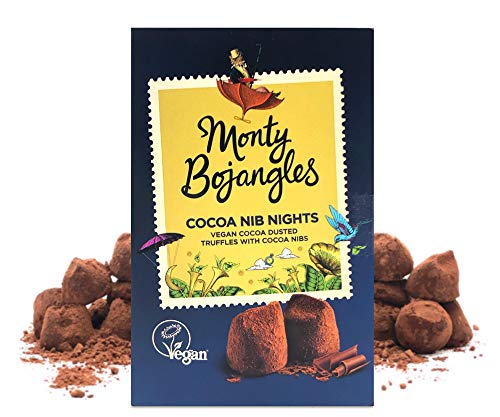 Monty Bojangles Cocoa Nib Nights Vegan Truffles Gift Box 180g