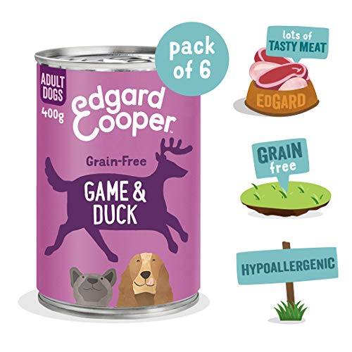 Edgard & Cooper Natural Wet Adult Dog Food - 400g - Game & Duck - gain Free Protein & Hypoallergenic