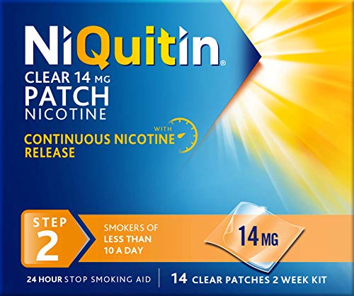 NiQuitin Clear Patch 14mg Step 2 | 14 Patches