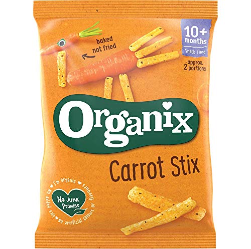 Organix Carrot Stix - 4 X 15g