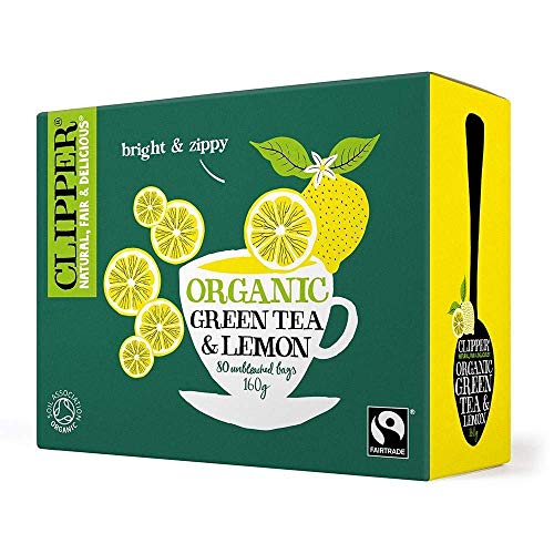 Clipper Organic Green Tea & Lemon | 80 Bags