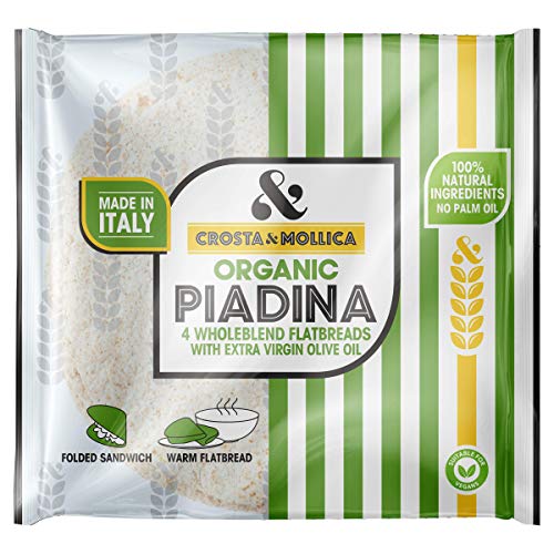 Crosta & Mollica Organic Wholeblend Piadina Flatbread 300g