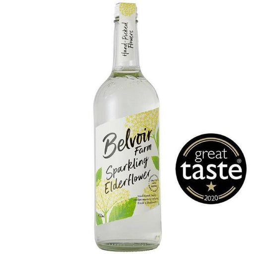 Belvoir Organic Sparkling Elderflower  750ml