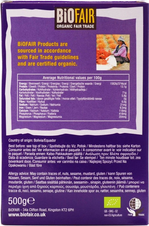BioFair Organic Fair Trade Quinoa Flakes 500g
