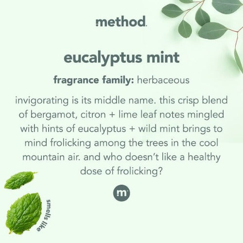 Method Eucalyptus Mint Bathroom Cleaner 828ml
