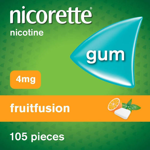 Nicorette FruitFusion Flavour Chewing Gum