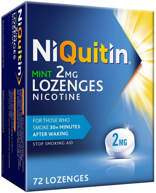 NiQuitin 2mg Mint 72 Lozenges NiQuitin