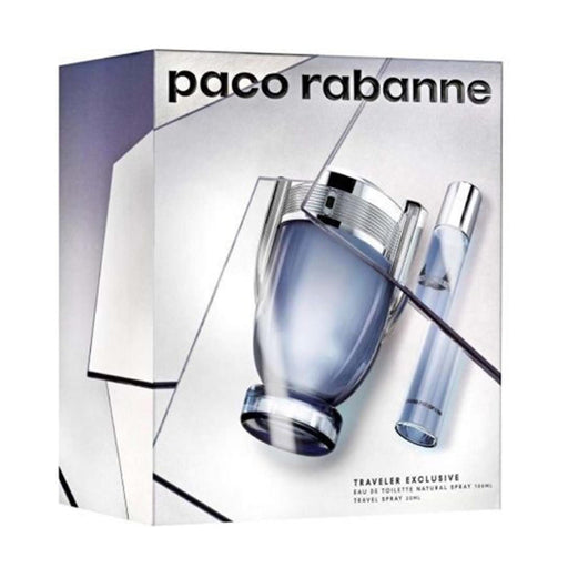 Paco Rabanne Invictus 2 Piece Gift Set: Eau De Toilette 100ml - Eau De Toilette 20ml