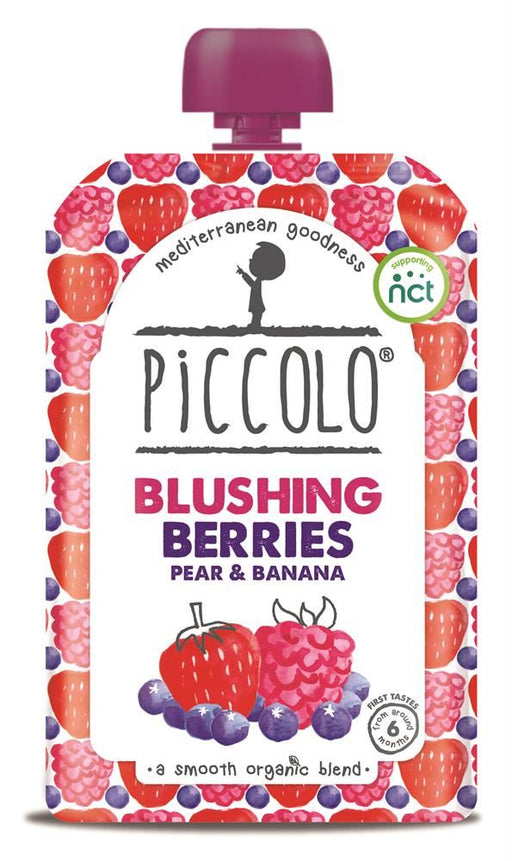 Piccolo Blushing Berries Pear & Banana 100g