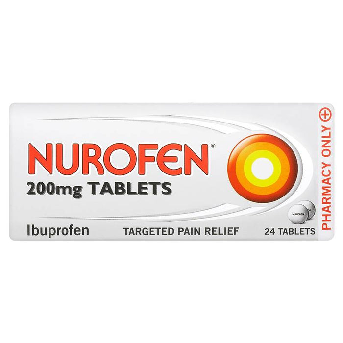 Nurofen 200mg Tablets 24 Tablets Nurofen