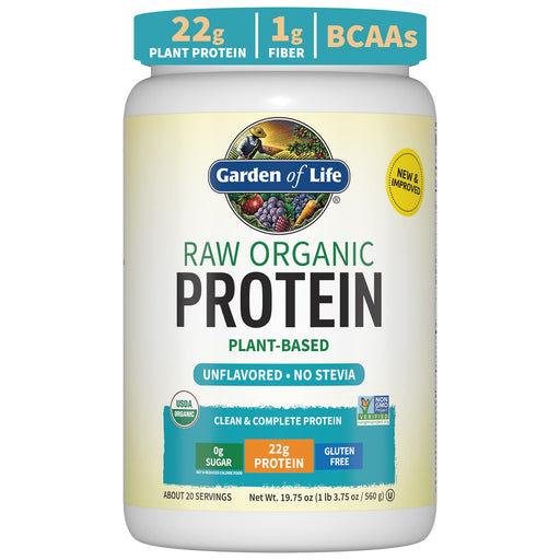 Garden of Life Raw Organic Protein, Unflavored - 560g