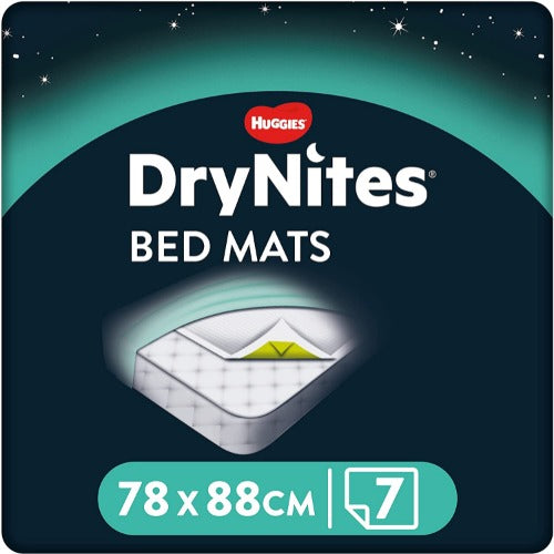 Huggies DryNites Disposable Bed Mats 7 Mats