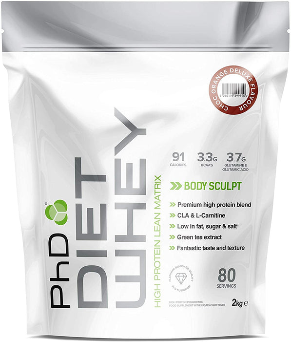 PhD Nutrition Diet Whey Protein Powder 2Kg