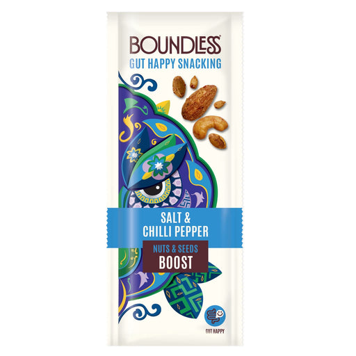 Boundless Nuts & Seeds Boost 16x25g Salt & Chilli Pepper