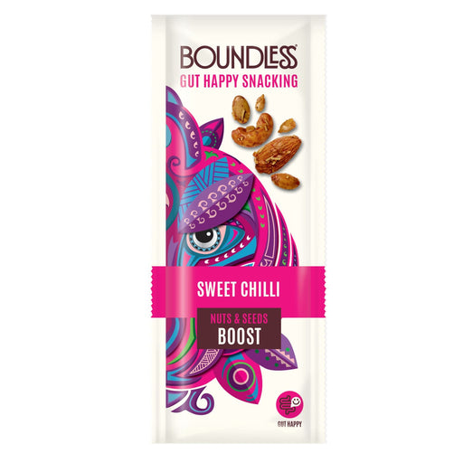 Boundless Nuts & Seeds Boost 16x25g Sweet Chilli